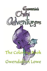 Chibi Adventurers Part 2: the coloring book (Independently published)