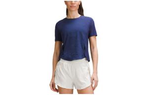 Легкая футболка для бега серии Lightweight женская Lululemon, Relief Mini Night Sea