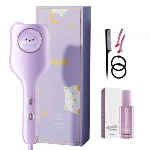 Egg Roll Sticks Ripple Korean Egg Roll 32mm Large Roll Negative Ion Hair Care Lazy French Dormitory Suitable 220 AUX, фиолетовый