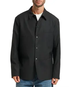 Однобортный жакет Armani Exchange, черный