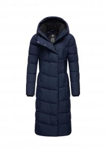 Стеганое пальто Павла Экстралонг Ragwear, темно-синий