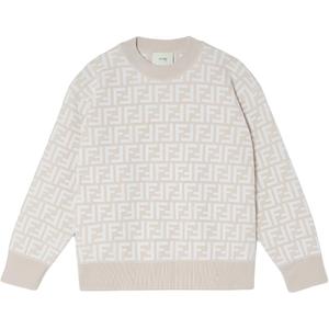 Детская толстовка FENDI, бежевый