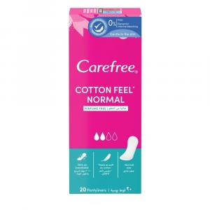 Carefree Cotton Normal ежедневные прокладки, 20 шт.