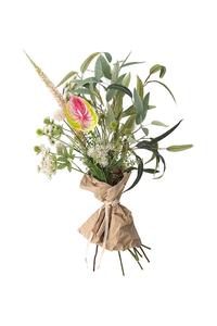 Искусственный букет румян Bloomingville, розовый