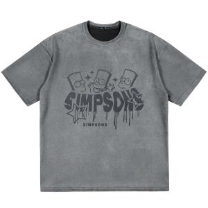 The Simpsons Футболка унисекс «Симпсоны», Pulse Magenta/Pulse Mint/Purple Rush