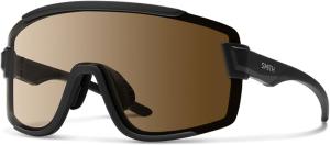 Солнцезащитные очки SMITH Wildcat с линзами ChromaPop Shield – спортивные очки для велоспорта и других видов активного отдыха – для мужчин и женщин, Matte Black + Chromapop Photochromic Brown