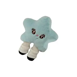 Ключница плюшевая в виде куклы в стиле Instagram, милые звезды, высота 15см 77 SEVEN DREAM, синий