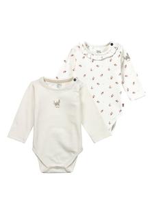 Sterntaler Комплект из 2 боди кремового цвета