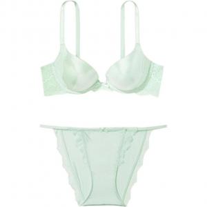 Комплект нижнего белья женский зеленый Victoria's Secret