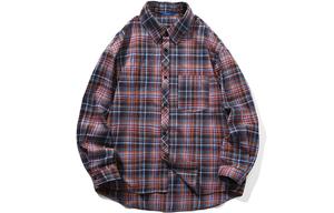 Футболка унисекс COMOWA, синяя в клетку