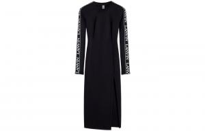 Lanvin SS22 Платье с длинными рукавами женское Black