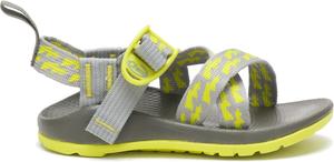 Детские спортивные сандалии Chaco ZX1 Ecotread, Big Kid (8-12 Years) Bolt Neon