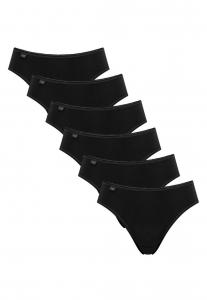 Трусы 6 PACK Sloggi, черный