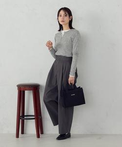 Мини-сумка из холста Mono Comme Ca, цвет Black