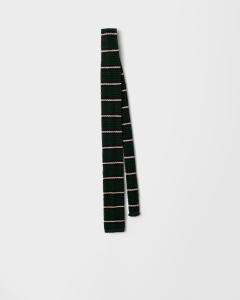 Шелковый галстук Prada, зеленый