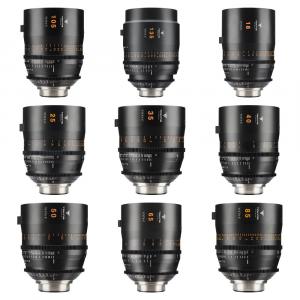 Комплект из 9 объективов Tokina Vista-C T1.5 (ARRI PL, Feet)