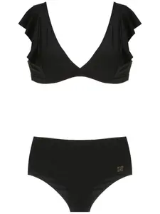 Бикини с оборками Brigitte, черный