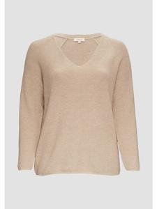 Вязаный свитер в цвете 81W8_бежевый s.Oliver