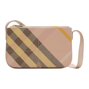 Burberry Сумка через плечо из полиэстера с хлопком женская чайная чаша