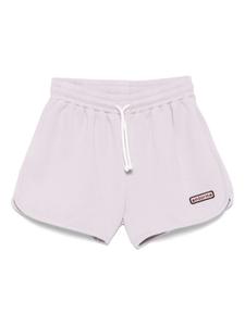 Шорты с нашивкой-логотипом Andorine, фиолетовый