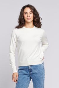 Женский свитер обычного кроя с круглым вырезом U.S. Polo Assn, белый