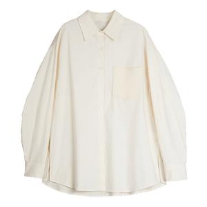 ELLE Рубашка Women's Ecru Lapel