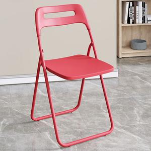 Fantasy Складной стул домашний пластиковый со спинкой, модель Classic red