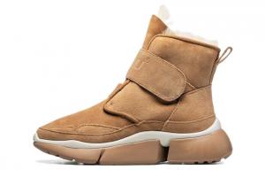 Тёплые короткие зимние сапоги женские Chestnut AU&MU