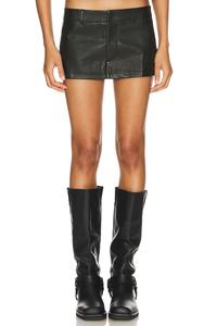 Мини-Юбка rhode Lioness, цвет onyx