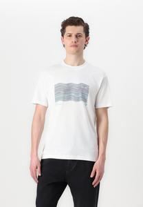 Футболка с принтом PRINTED TOM TAILOR DENIM, белый