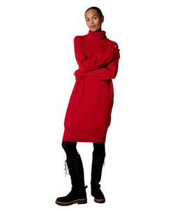 Женское миди-платье с высоким воротником Geelong Celtic & Co, Pillarbox red