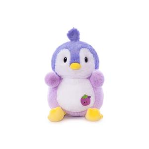 Мягкая игрушка трансформер Cute Penguin в виде фруктов, высота 23 см Bitter purchase, Fruit Penguin: Joyful Bamboo With No Hats & Caps