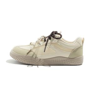 BEIER Женские низкие скейтерские кеды желтые, цвет Yellow