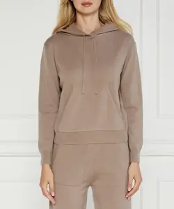 Шерстяная толстовка Turtledove Regular fit Mm, коричневый