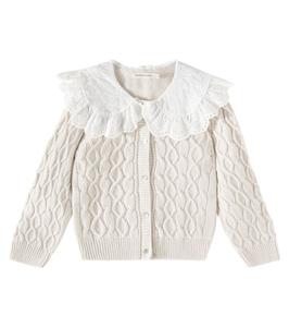 Кардиган косой вязки Reykjavík The New Society, Vanilla Cream