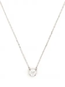 Колье Stilla с подвеской Swarovski, серебяный