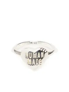Серебряное кольцо с сердцем Human Made