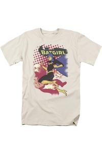 Футболка с коротким рукавом для взрослых Batman Batgirl Crunch Gildan, кремовый