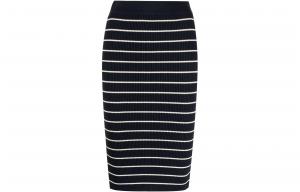 PINKO Вязаная длинная юбка женская черная