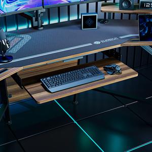 PSEAT игровой компьютерный стол с выдвижной подставкой для клавиатуры цвета Hutao