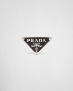 Одна серьга Prada Symbole для правого уха, черный