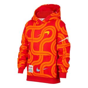 Толстовка sportswear club fleece hoodie Nike, красный