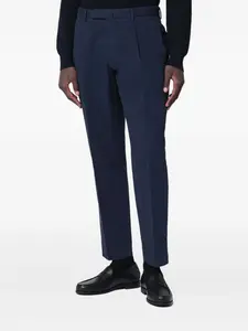 Брюки со складками Santaniello, синий