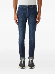 Брюки из хлопка Dondup, синий