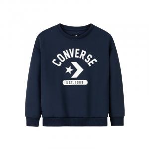Converse Свитшот navy для детей 3-7 лет