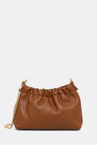 Кожаная сумка-клатч Answear.Lab, коричневый