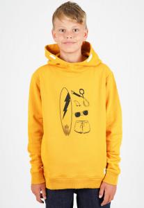 Пуловер Band of Rascals Kapuzen Surf Parts, цвет senf