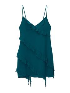 Летнее платье Pull&Bear, цвет Petrol