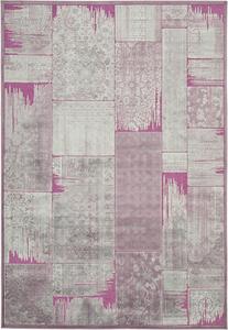 Ковер SAFAVIEH, 122 x 171 см, Paradise Collection, Purple & Fuchsia, дизайн Boho Patchwork из вискозы, идеально для помещений с высокой проходимостью: прихожая, гостиная, спальня (PAR100-880)