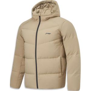 LINING Фитнес куртка пуховая мужская светло-каштановый коричневый, Light Chestnut Brown